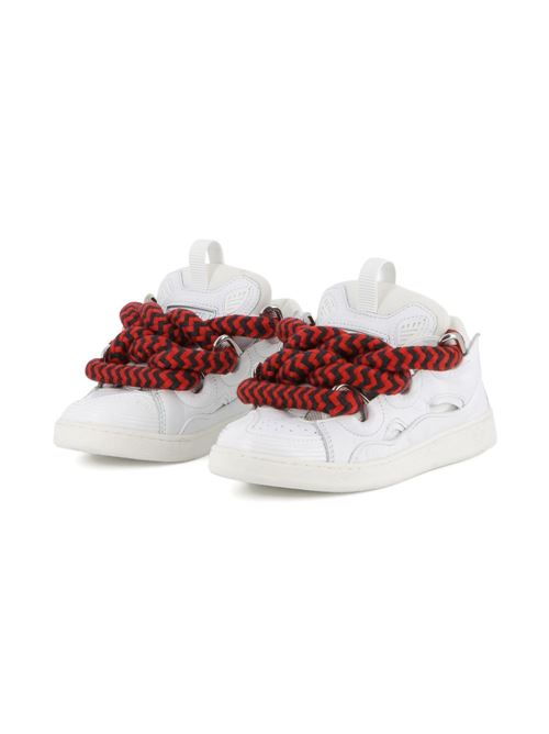 Sneakers bambina Curb bianca Lanvin Enfant | N30306N89